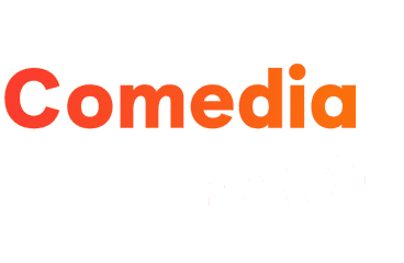 Logo de M+ Comedia